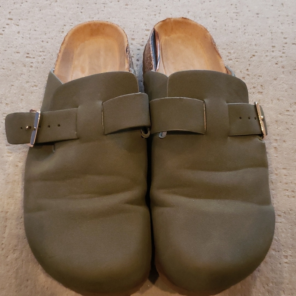 Forever Olive Green Women's Slippers